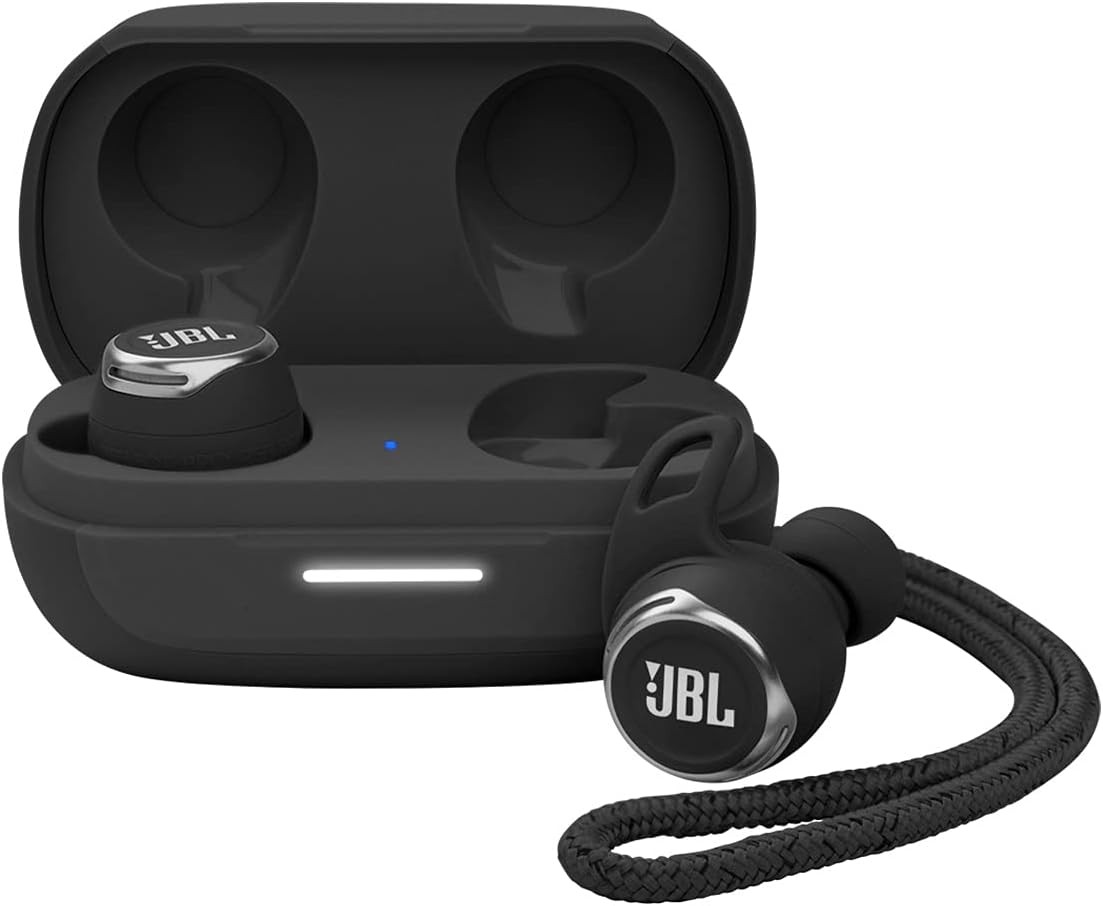 JBL Reflect Flow Pro+ Wireless Sports Earbuds - Black